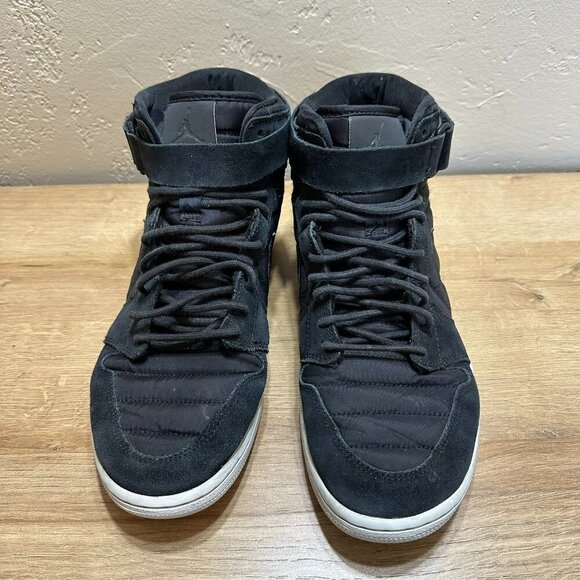 Nike Air Jordan Retro High Strap Sneakers Black Men\'s 11